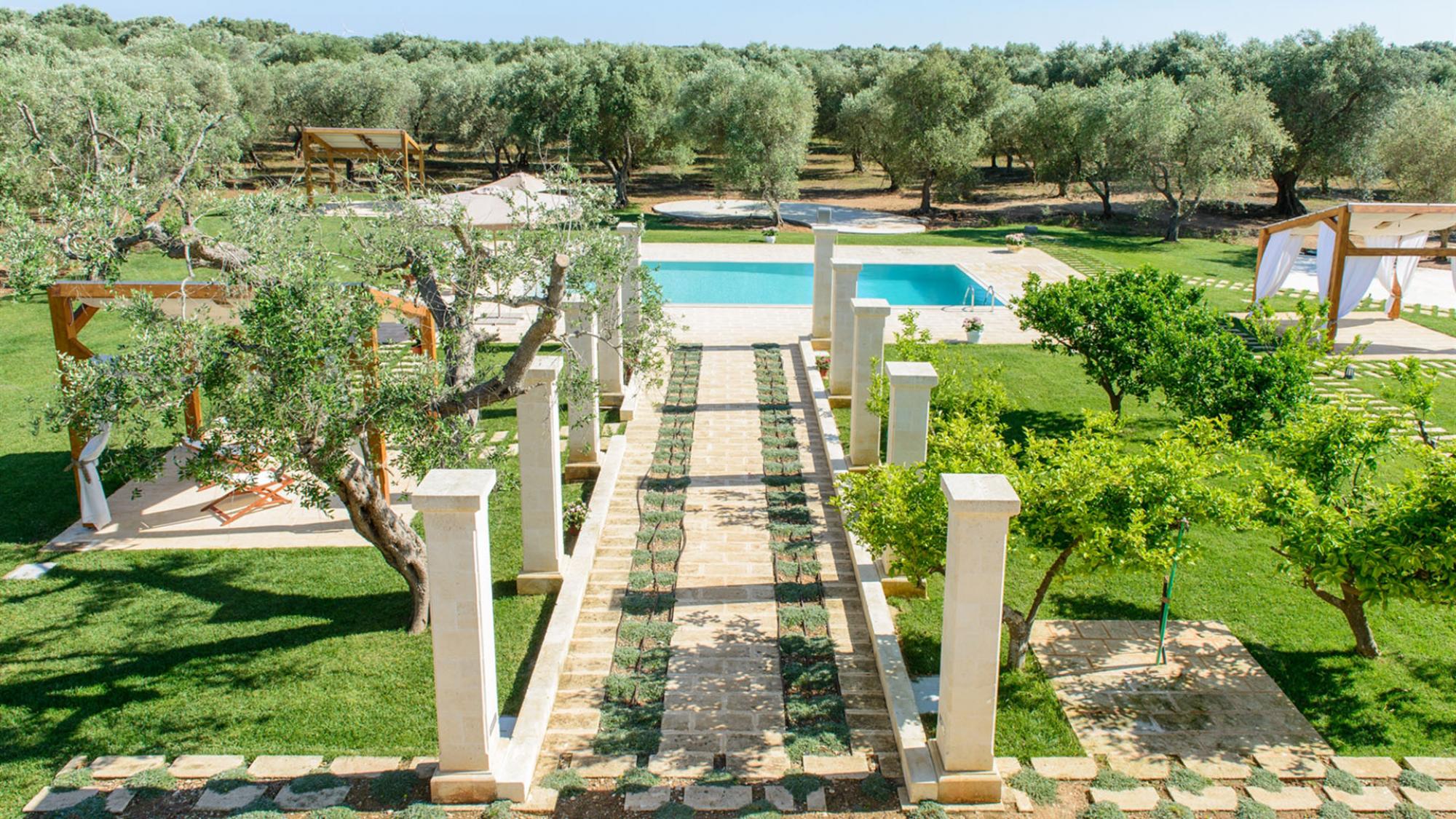 Lush Comfortable Villa with Gazebos and Large Pool