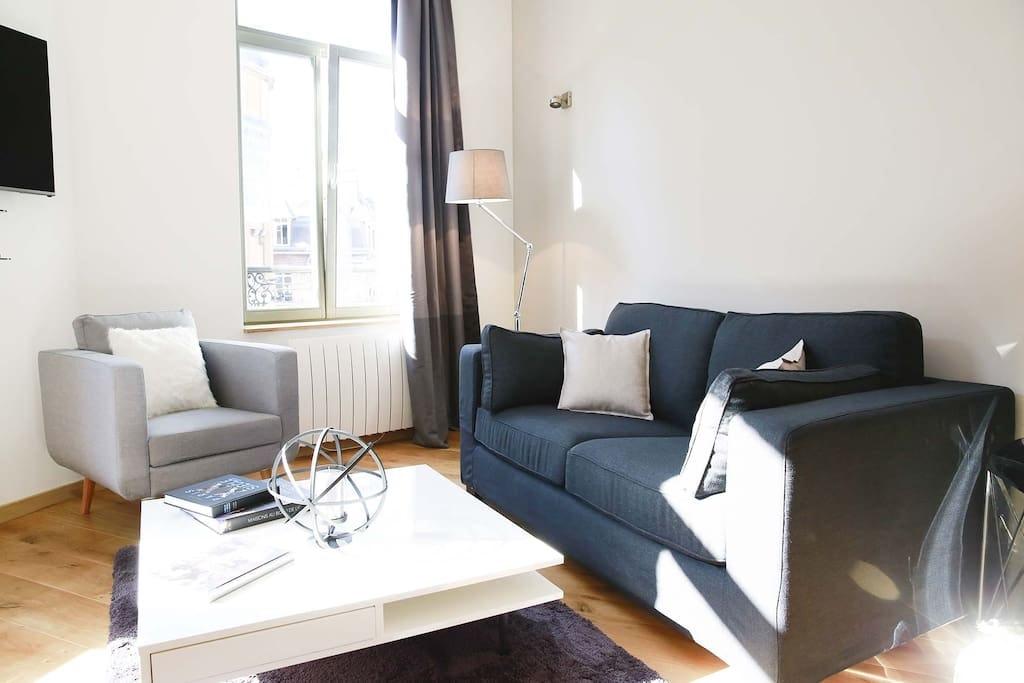 Stylish Apartment next to the train station of Lille